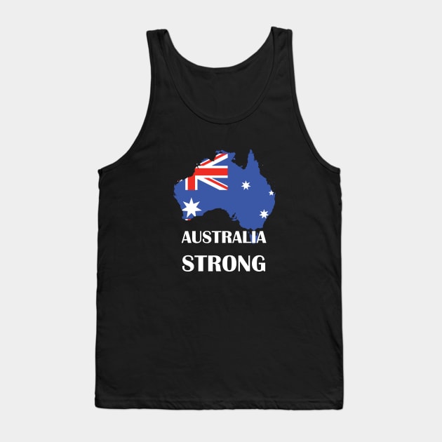 Australia Strong | support AU Tank Top by TheWarehouse